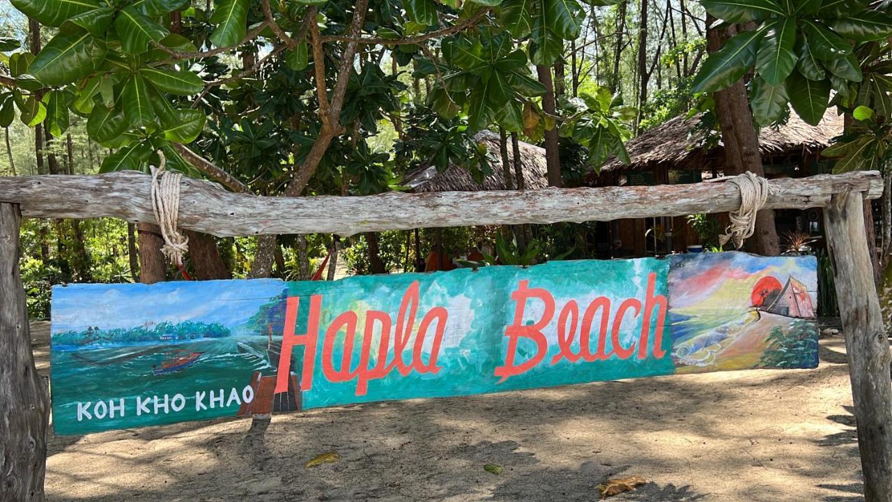Hapla Beach Cottage Koh Kho Khao Island Exterior photo
